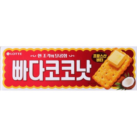 Lotte Butter Coconut Biscuit 100G*30