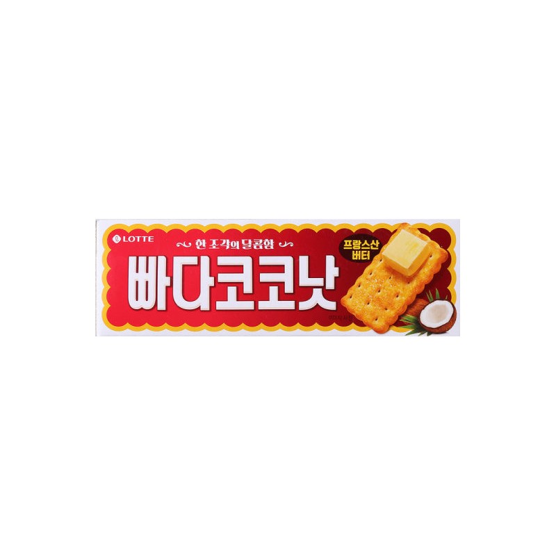 Lotte Butter Coconut Biscuit 100G*30