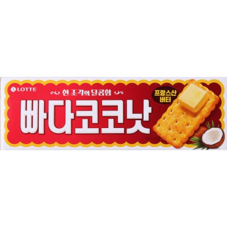 Lotte Butter Coconut Biscuit 100G*30