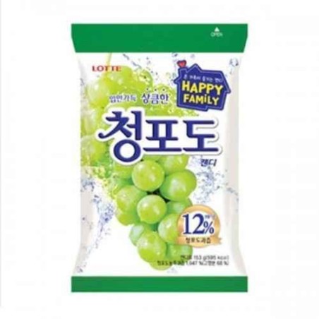 Lotte Green Grape Candy 153G*20