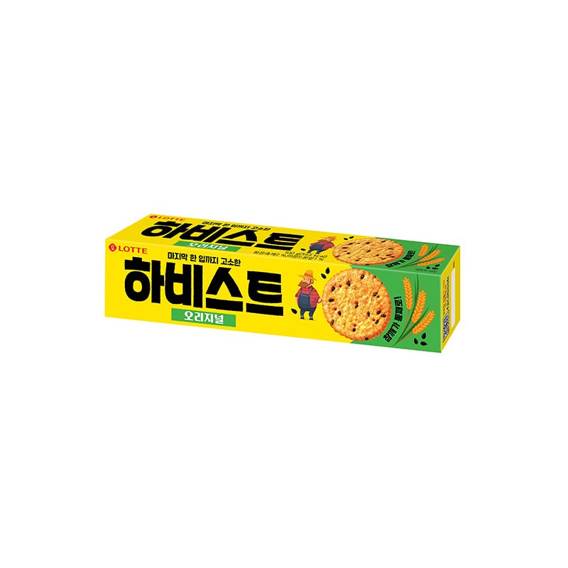 Lotte Harvest Sweet and Nutty 100G*20