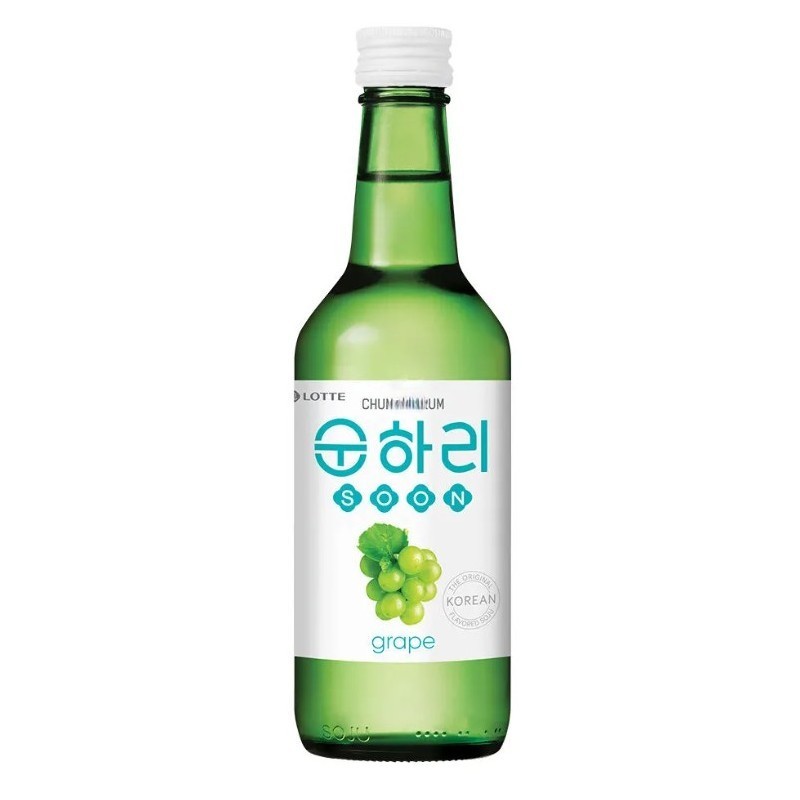 Lotte Chumchurum Sunhari(Green Grape) Alc.12% 350ML*20