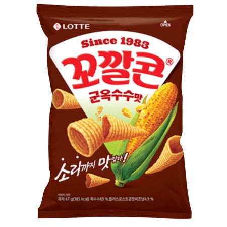 Lotte KoKal Corn Snack(Corn) 67G*20