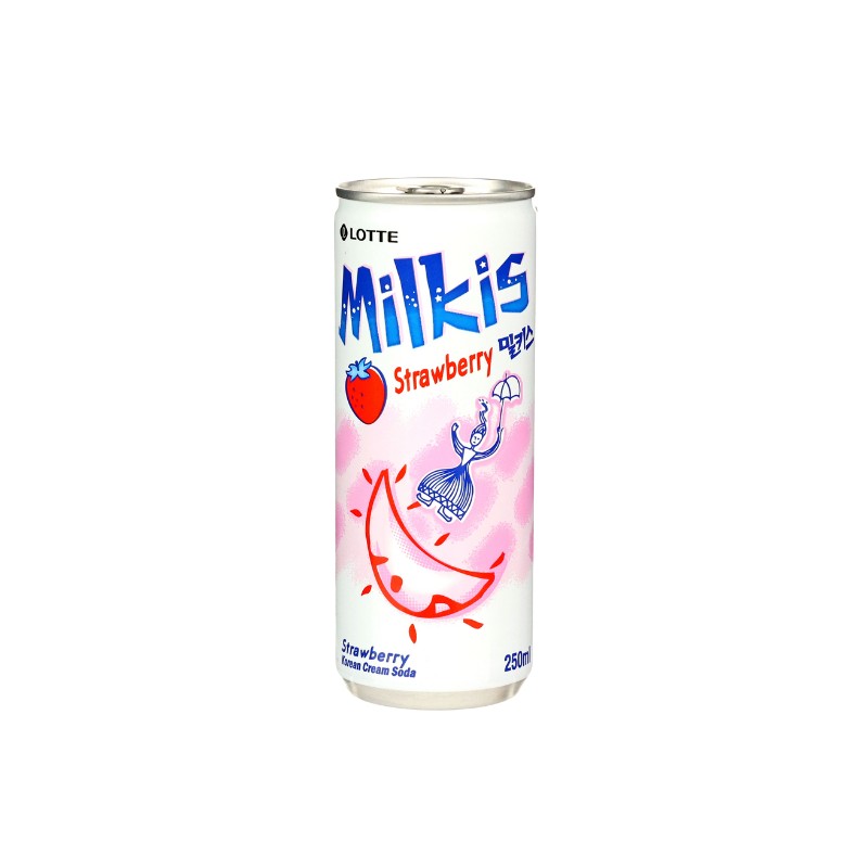 Lotte Milkis(Strawberry) 250ML*30