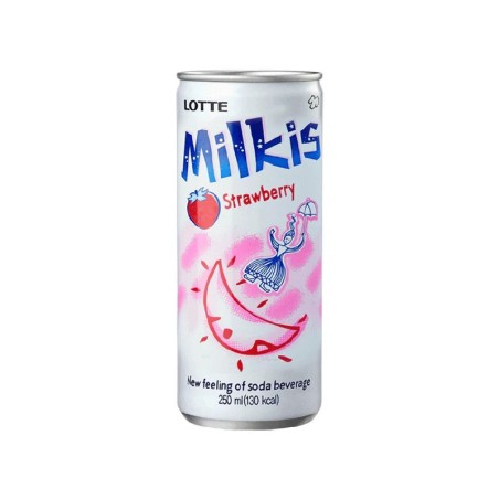 Lotte Milkis(Strawberry) 250ML*30