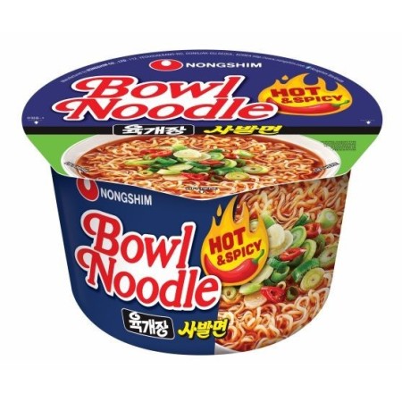 Nongshim Yukgaejang(Hot&Spicy) Bowl 100G*12