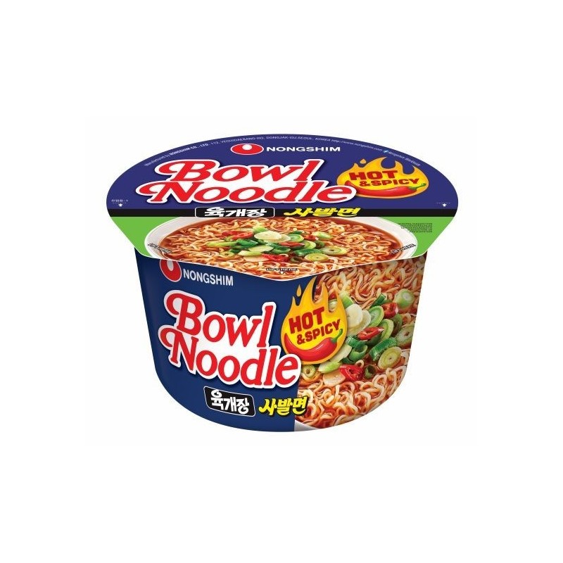 Nongshim Yukgaejang(Hot&Spicy) Bowl 100G*12