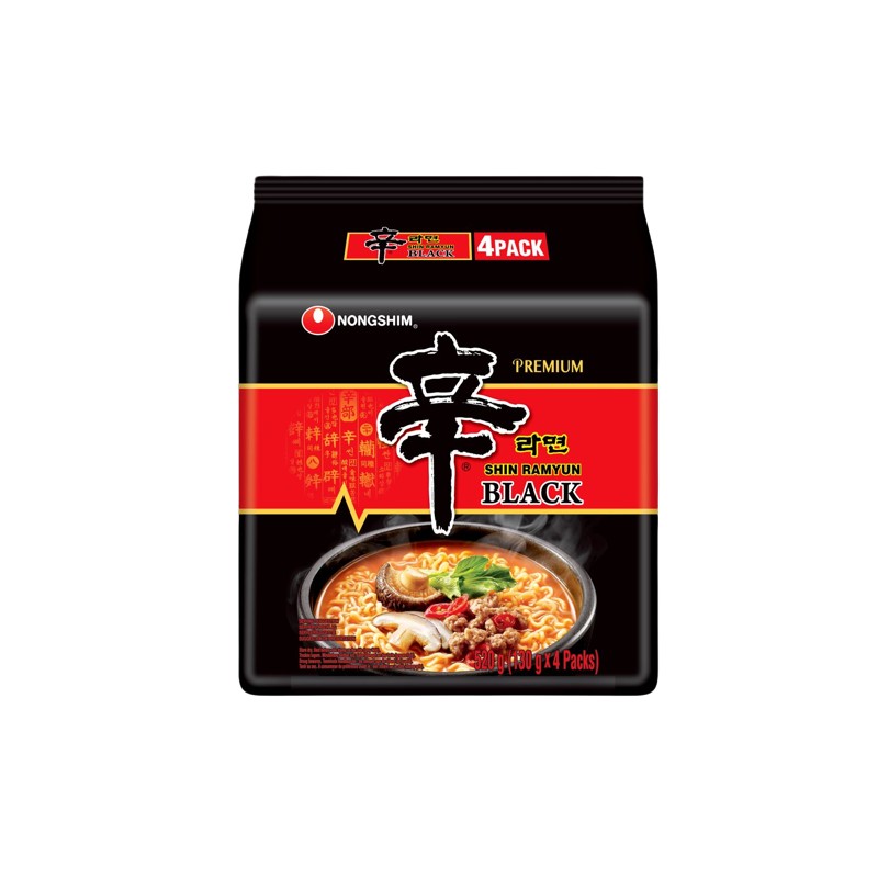 Nongshim Shin Ramyun Black(Multi) 130G*4*8