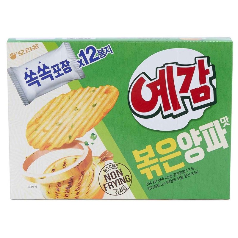 Orion Potato Chips-Yegam(Fried onion) 204G*16