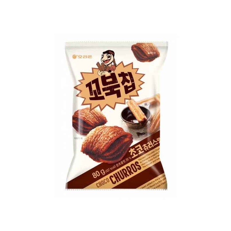 Orion Kkobugchip Snack(Choco Churros) 160G*14