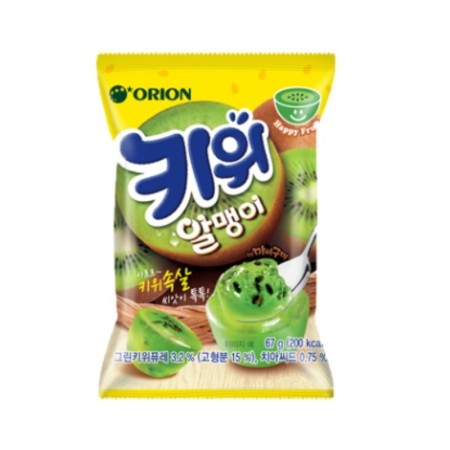 Orion Kiwi Flavoured Jelly  67G*40