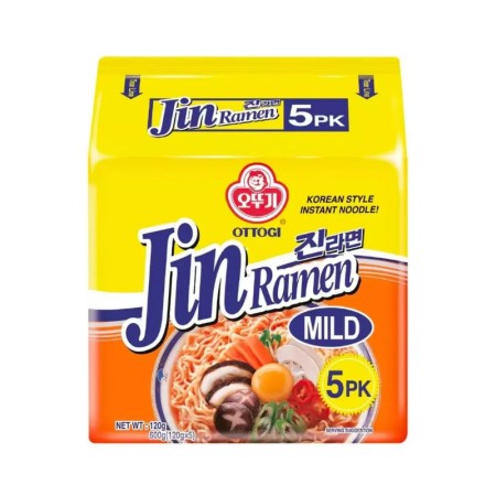 Ottogi Jin Ramyun Mild(Multi) 120G*5*8