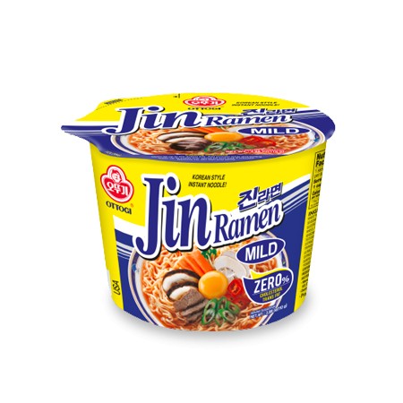 Ottogi Jin Ramyun Mild (Big cup)110G*12