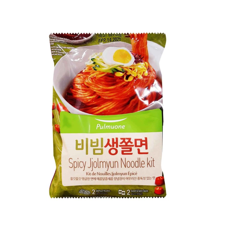 Pulmuone Spicy Chewing Noodle(Jjolmyun) Kit 460g*15