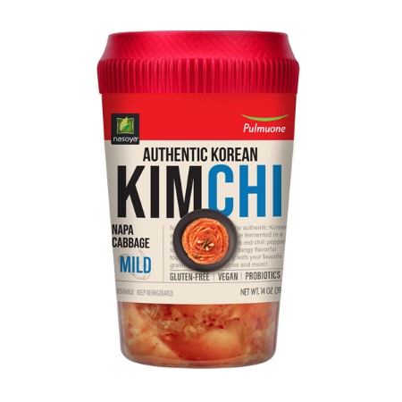 Pulmuone  NASOYA Kimchi Mild(Jar-Vegan) 397G*6