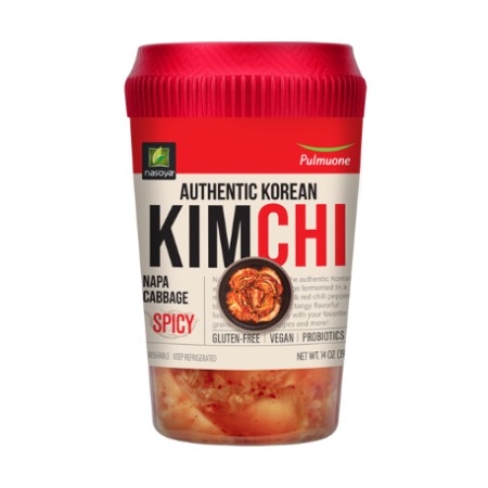 Pulmuone NASOYA Kimchi Spicy(Jar-Vegan) 397G*6