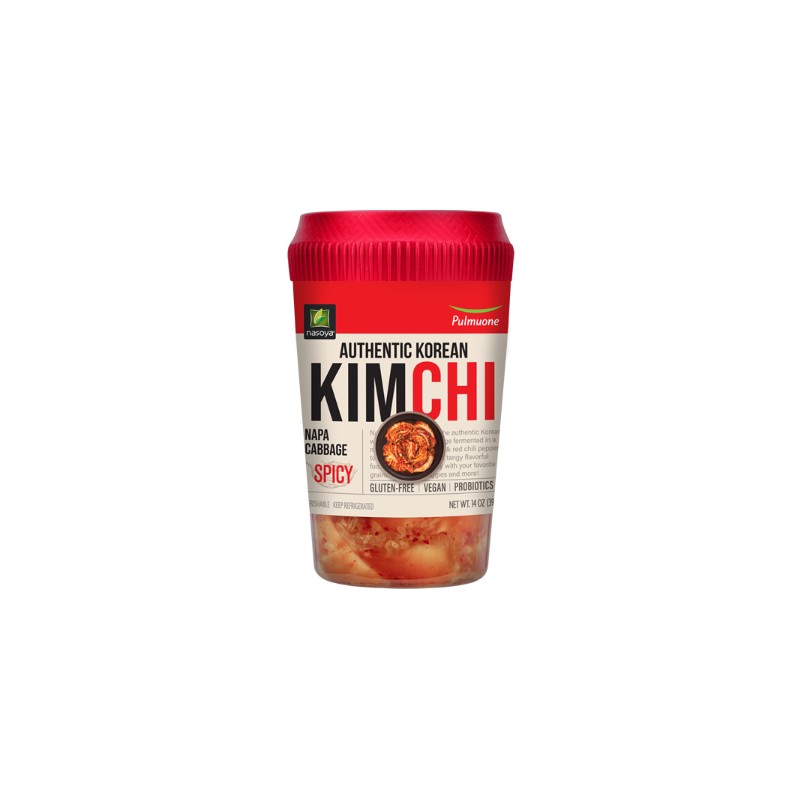 Pulmuone NASOYA Kimchi Spicy(Jar-Vegan) 397G*6