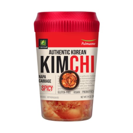 Pulmuone NASOYA Kimchi Spicy(Jar-Vegan) 397G*6