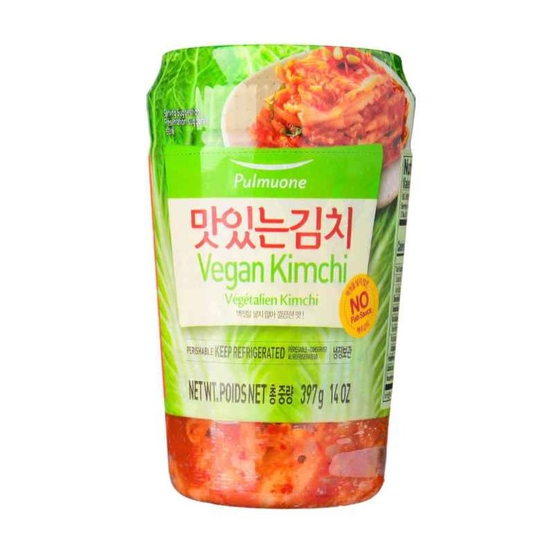 Pulmuone Vegan Cabbage Kimchi(Jar) 397G*6