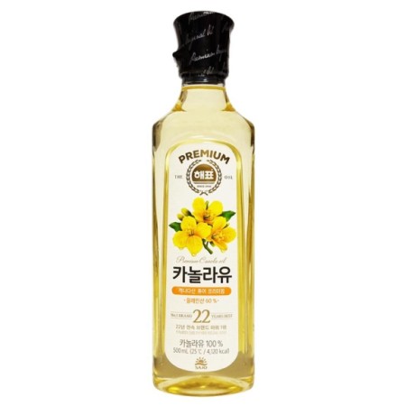 SajoHaepyo Premium Canola Oil 500ML*20