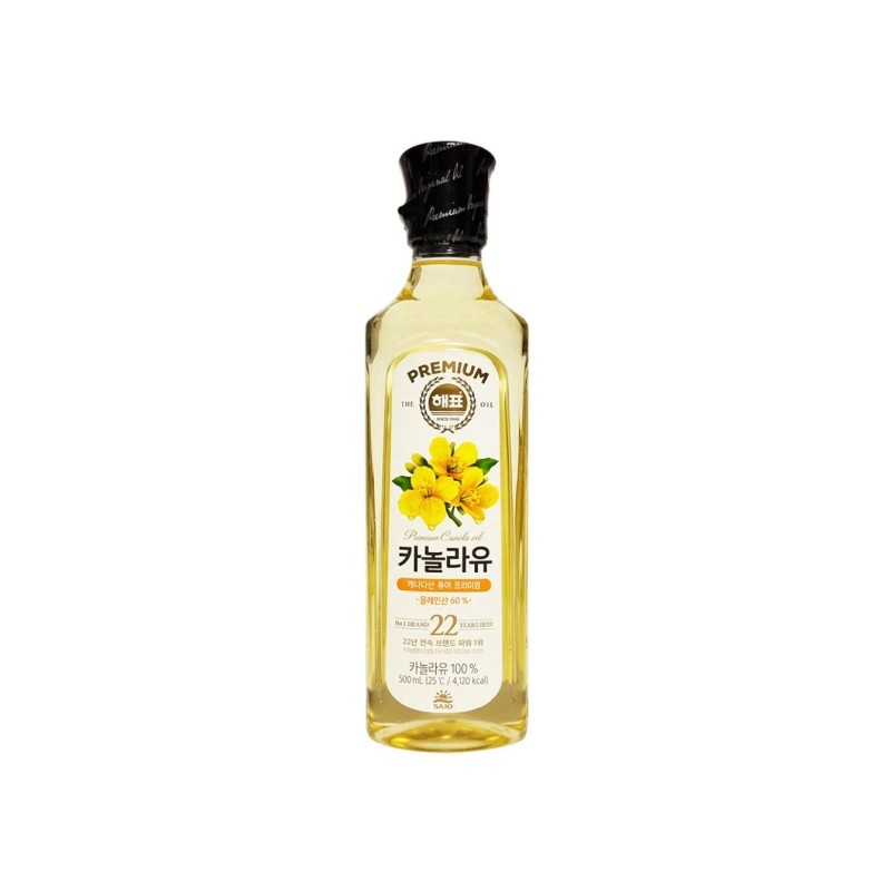 SajoHaepyo Premium Canola Oil 500ML*20