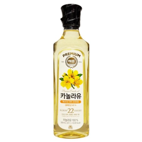 SajoHaepyo Premium Canola Oil 500ML*20