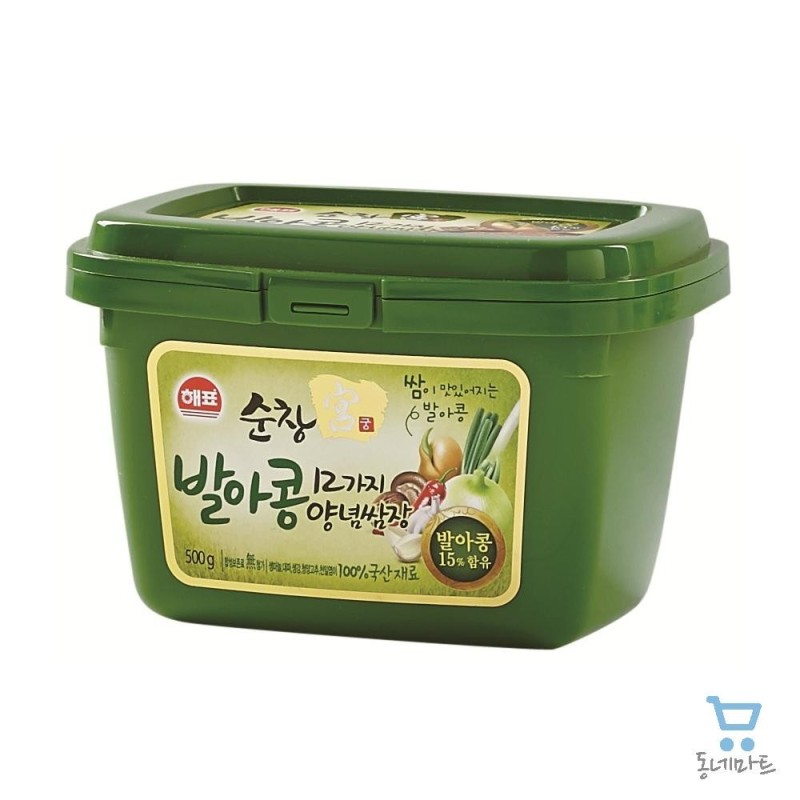 SajoHaepyo Seasoned Soybean Paste 1KG*8