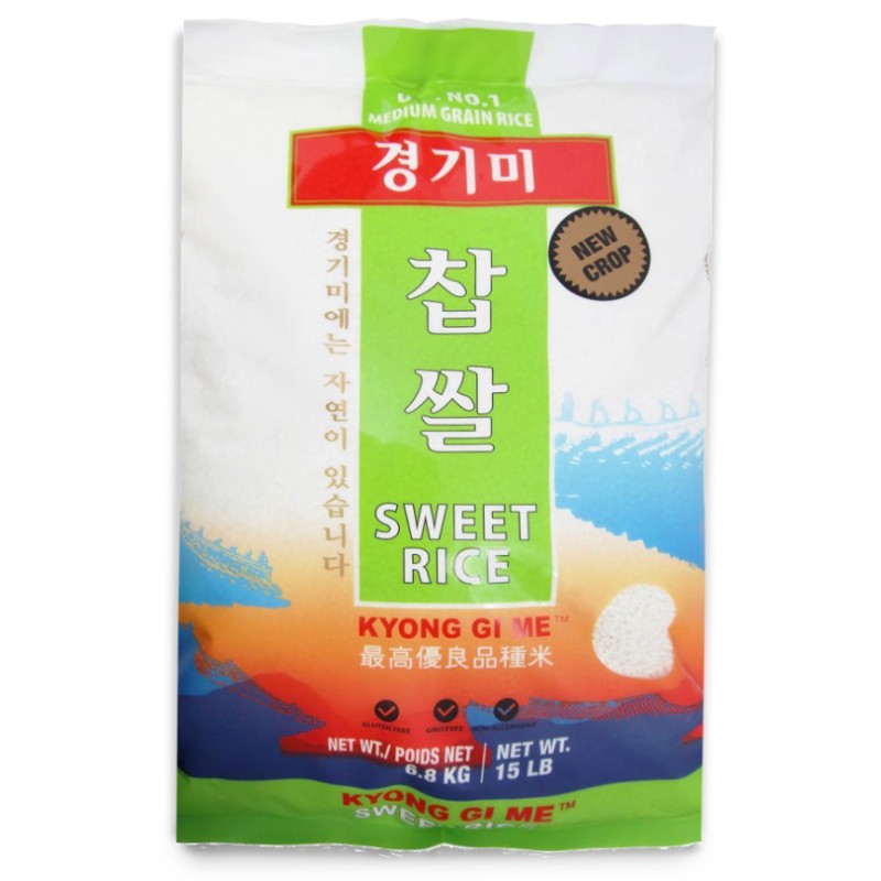 Kyonggi Sweet Rice 15LB(6.80KG)