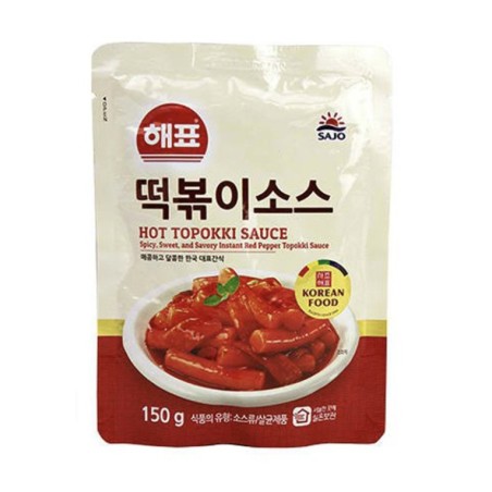 SajoHaepyo KoreanSpicy Rice Cake Sauce(Topokki) 150G*30