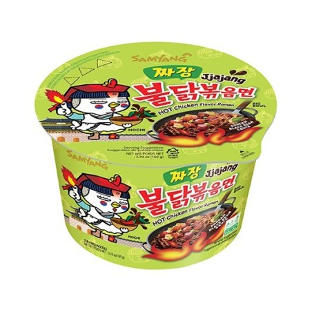 Samyang Hot Chicken Ramyun (Jjajang) Big Cup 105G*16