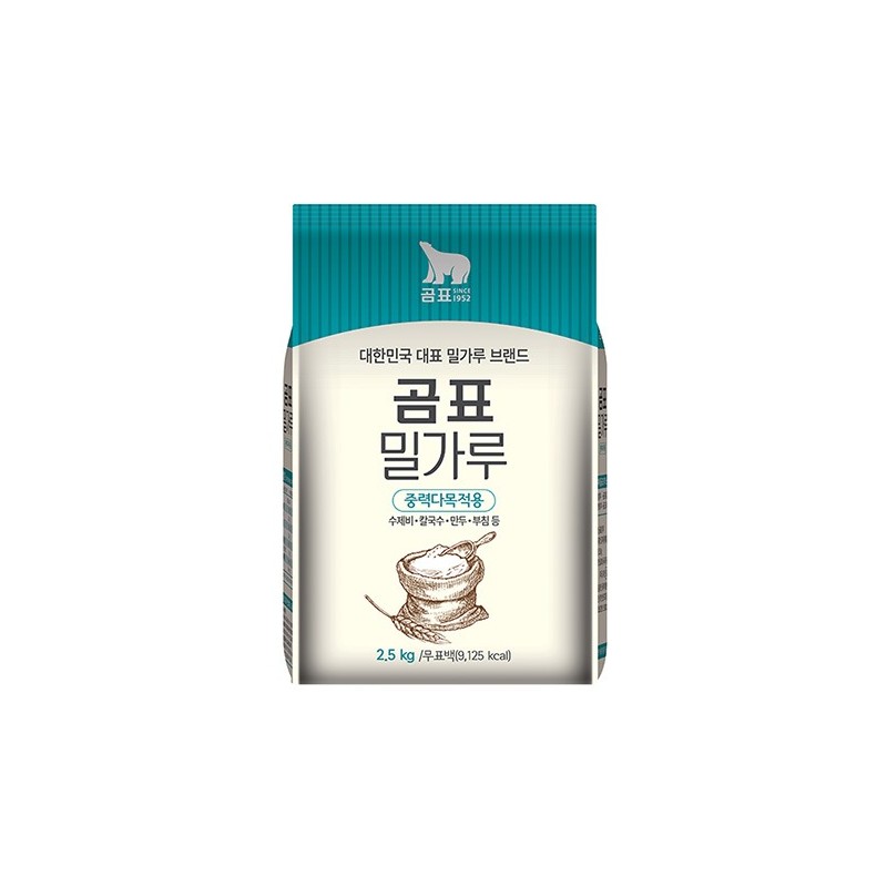 Daehan Bearbrand Wheat Flour 2.5KG*6