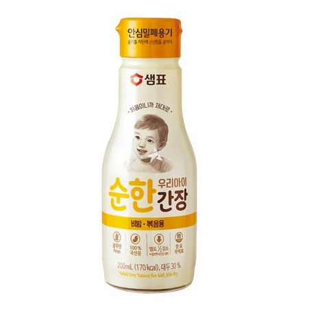 Sempio Mild Soy Sauce for Stir Fry 200ML*12