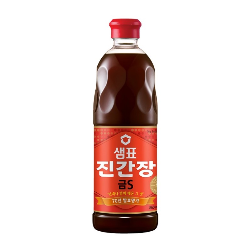 Sempio Soy Sauce (Jin Gold S) 860ML*12