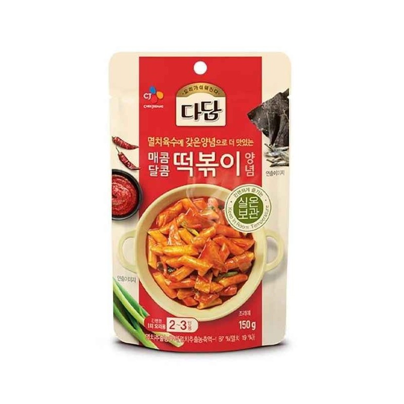 CJ Dadam Red pepper sauce for Topoki Sauce 150g*20