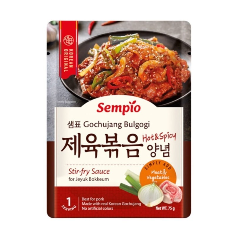 Sempio Spicy Stir fried Pork Sauce 75G*12*2