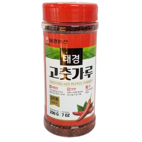 Taekyung Red Pepper Powder in Jar(Coarse) 200G*35