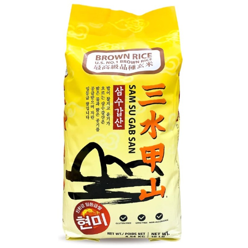 Samsugabsan Brown Rice 10LB(4.54KG)*4