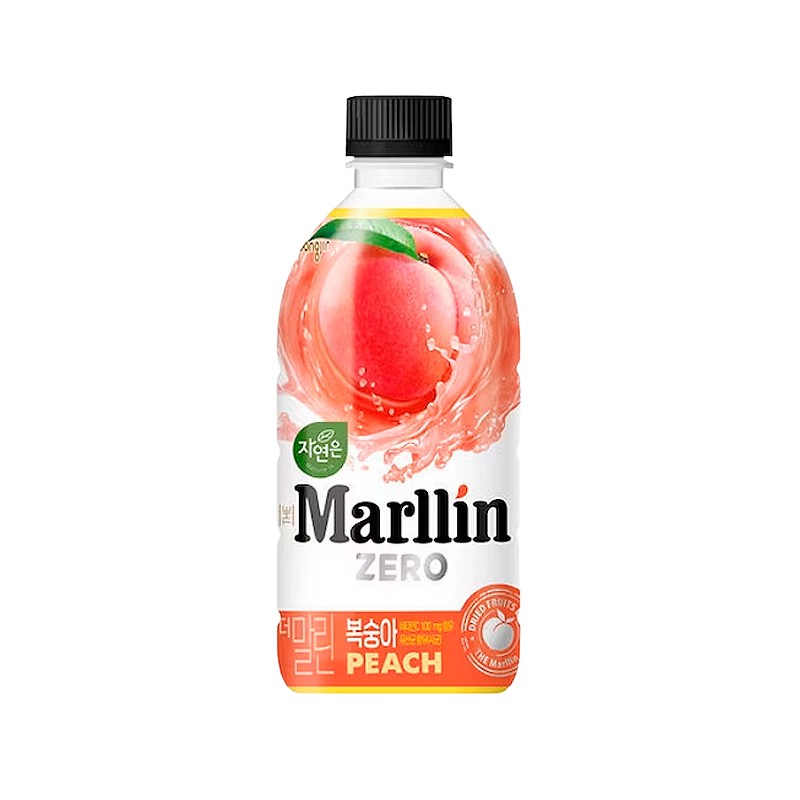 Woongjin Marllin Zero Peach Juice 500ML*20