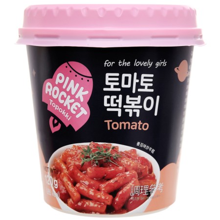 Youngpung Yopokki Tomato Pink Rocket Topoki(Cup) 120G*30