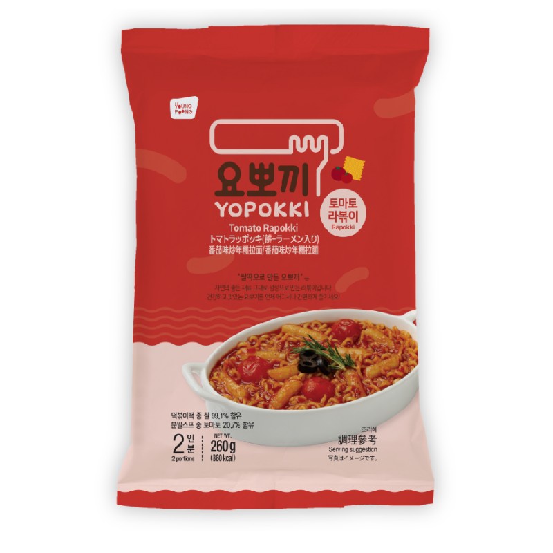 Youngpung Yopokki Tomato Rapokki(Pack) 260G*20