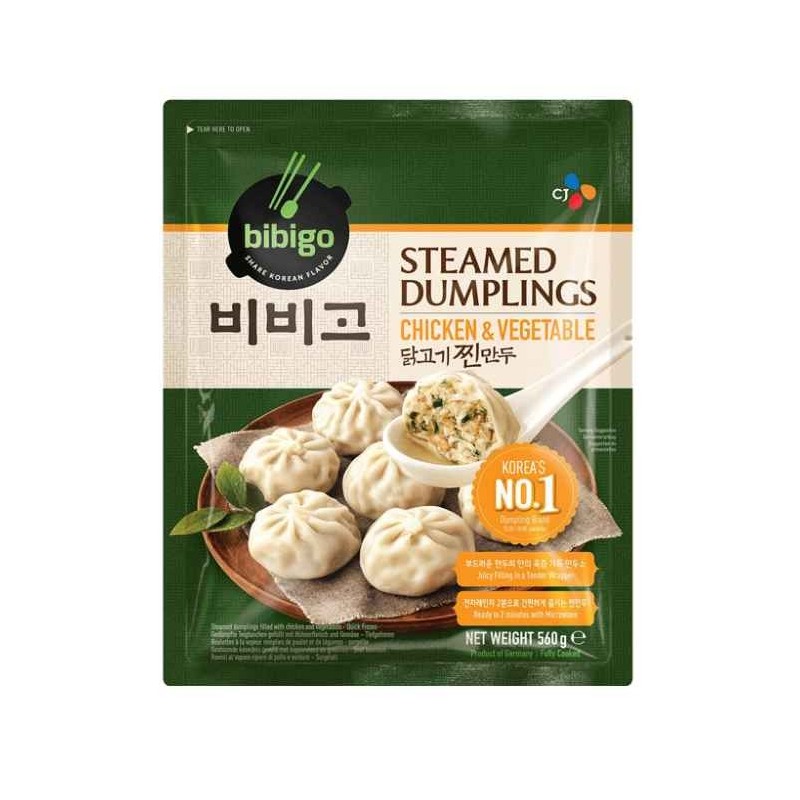 CJ Bibigo Chicken&Vegetable Steamed Dumpling 560G*15