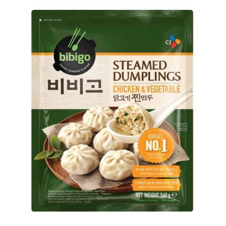 CJ Bibigo Chicken&Vegetable Steamed Dumpling 560G*15