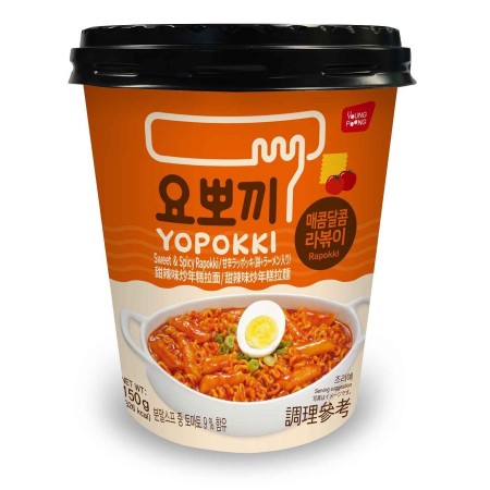 Youngpung Yopokki Sweet&Spicy Rapokki(Cup) 145G*16