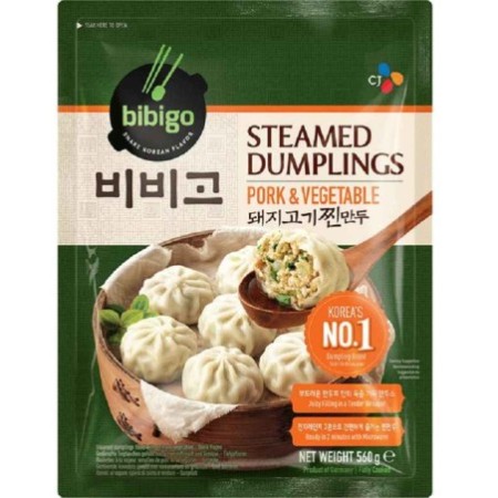 CJ Bibigo Pork&Vegetable Steamed Dumpling 560G*15