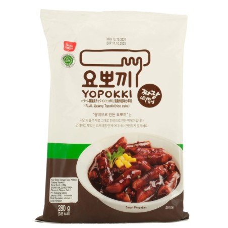 Youngpung Yopokki Halal Jjajang Topokki(Pack) 280G*24