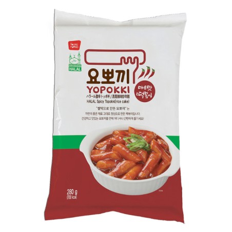 Youngpung Yopokki Halal Spicy Topokki(Pack) 280G*24