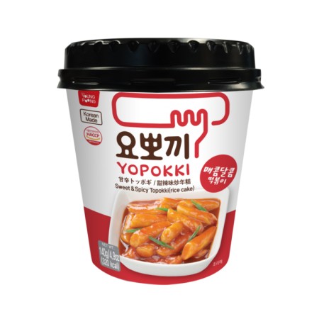 Youngpung Yopokki Halal Original Topokki(Cup) 140G*30