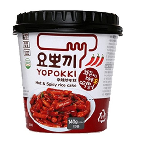 Youngpung Yopokki Halal Spicy Topokki(Cup) 140G*30