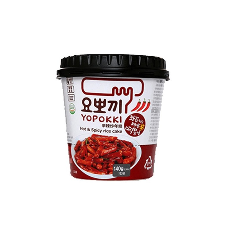 Youngpung Yopokki Halal Spicy Topokki(Cup) 140G*30