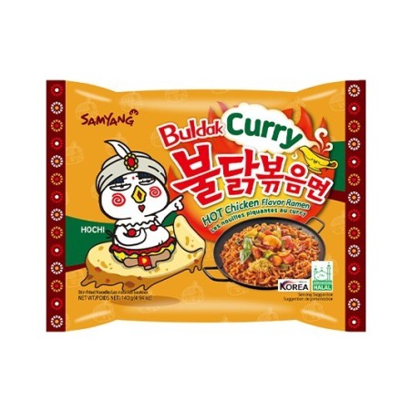 Samyang Hot Chicken Ramyun (Curry) Multi 140G*5*8